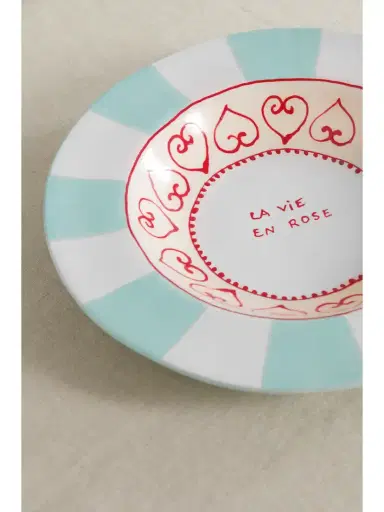 LAETITIA ROUGET La Vie En Rose 26cm Ceramic Dinner Plate | Thumbnail 4 LAETITIA ROUGET La Vie En Rose 26cm Ceramic Dinner Plate | Thumbnail 4