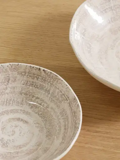 Brunello Cucinelli Set Of Two Glazed Ceramic Bowls | Thumbnail 3 Brunello Cucinelli Set Of Two Glazed Ceramic Bowls | Thumbnail 3