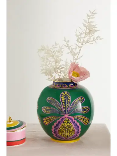 La DoubleJ Bubble Gold-plated Porcelain Vase | Thumbnail 2 La DoubleJ Bubble Gold-plated Porcelain Vase | Thumbnail 2