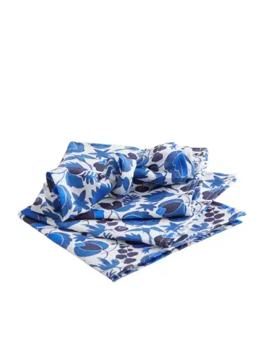 La DoubleJ Set Of Six Printed Linen Napkins | Thumbnail 1 La DoubleJ Set Of Six Printed Linen Napkins | Thumbnail 1