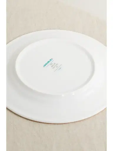La DoubleJ Set Of Six Gold-plated Porcelain Dessert Plates | Thumbnail 3 La DoubleJ Set Of Six Gold-plated Porcelain Dessert Plates | Thumbnail 3