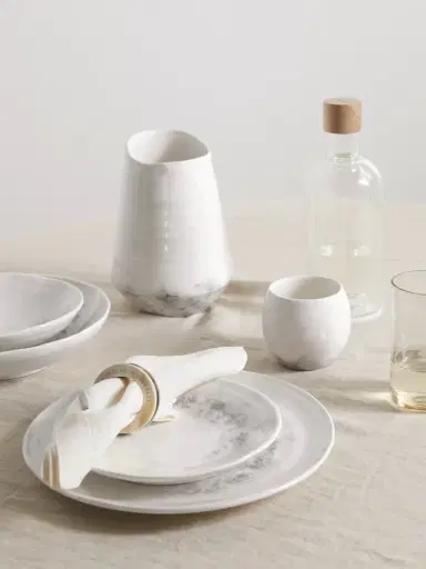 Brunello Cucinelli Set Of Two Glazed Ceramic Plates | Thumbnail 2 Brunello Cucinelli Set Of Two Glazed Ceramic Plates | Thumbnail 2