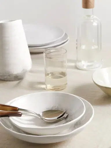 Brunello Cucinelli Set Of Two Glazed Ceramic Bowls | Thumbnail 2 Brunello Cucinelli Set Of Two Glazed Ceramic Bowls | Thumbnail 2