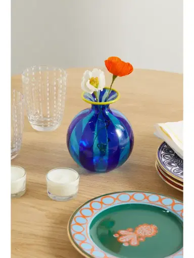 La DoubleJ Ciccio Mini Striped Murano Glass Vase | Thumbnail 2 La DoubleJ Ciccio Mini Striped Murano Glass Vase | Thumbnail 2