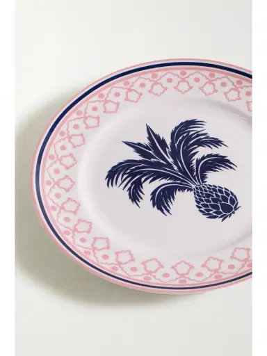 Aquazzura Casa Jaipur Painted Ceramic Charger Plate | Thumbnail 3 Aquazzura Casa Jaipur Painted Ceramic Charger Plate | Thumbnail 3