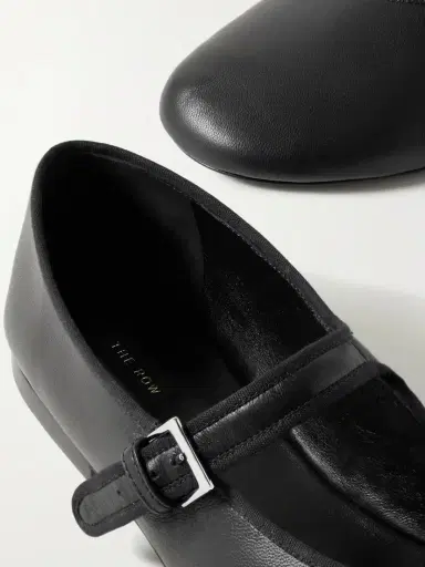 The Row Boheme Leather Mary Jane Ballet Flats | Thumbnail 4 The Row Boheme Leather Mary Jane Ballet Flats | Thumbnail 4