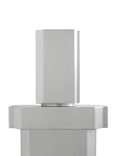 LOUISE ROE Funki Small Brushed Aluminium Pot | Thumbnail 1 LOUISE ROE Funki Small Brushed Aluminium Pot | Thumbnail 1