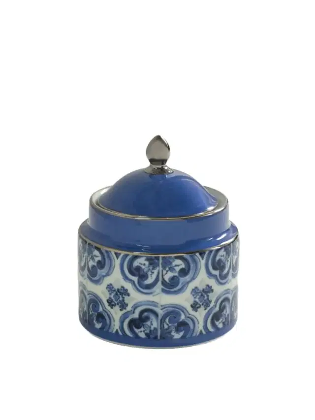 Printed Porcelain Sugar Bowl Printed Porcelain Sugar Bowl