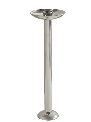 LOUISE ROE Champagne Stainless Steel Candle Holder | Thumbnail 1 LOUISE ROE Champagne Stainless Steel Candle Holder | Thumbnail 1