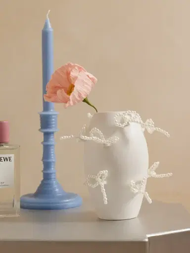 Completedworks Small Faux Pearl-embellished Ceramic Vase | Thumbnail 2 Completedworks Small Faux Pearl-embellished Ceramic Vase | Thumbnail 2