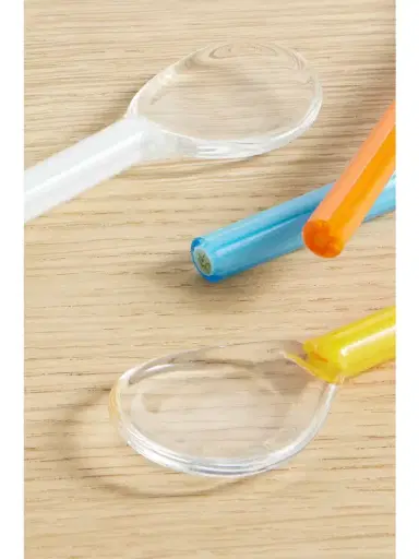 Yali Glass Primavera Set Of Eight Glass Gelato Spoons | Thumbnail 3 Yali Glass Primavera Set Of Eight Glass Gelato Spoons | Thumbnail 3