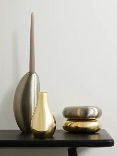 Dinosaur Designs Medium Brass Vase | Thumbnail 2 Dinosaur Designs Medium Brass Vase | Thumbnail 2