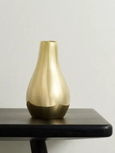 Dinosaur Designs Medium Brass Vase | Thumbnail 1 Dinosaur Designs Medium Brass Vase | Thumbnail 1