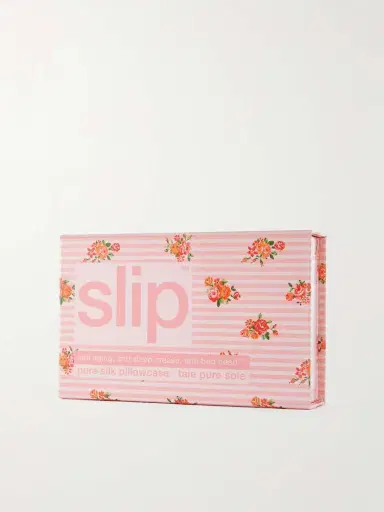 Slip Embroidered Printed silk™ Queen Pillowcase | Thumbnail 2 Slip Embroidered Printed silk™ Queen Pillowcase | Thumbnail 2