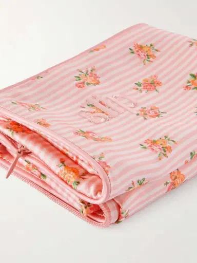Slip Embroidered Printed silk™ Queen Pillowcase | Thumbnail 3 Slip Embroidered Printed silk™ Queen Pillowcase | Thumbnail 3