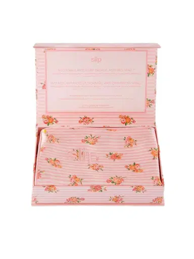 Slip Embroidered Printed silk™ Queen Pillowcase | Thumbnail 1 Slip Embroidered Printed silk™ Queen Pillowcase | Thumbnail 1