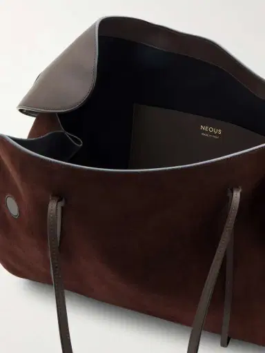 NEOUS Berenices Suede And Leather Shoulder Bag | Thumbnail 5 NEOUS Berenices Suede And Leather Shoulder Bag | Thumbnail 5