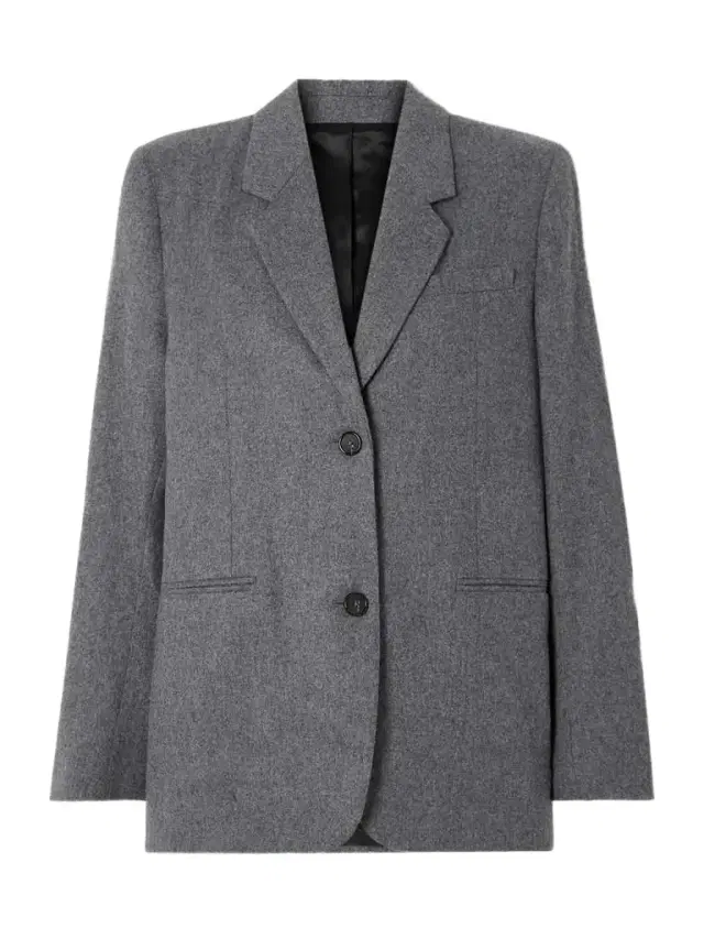 Wool-blend Blazer