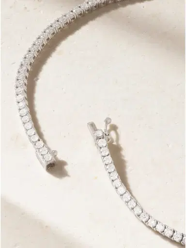 Anita Ko Hepburn 18-karat White Gold Diamond Choker | Thumbnail 3 Anita Ko Hepburn 18-karat White Gold Diamond Choker | Thumbnail 3