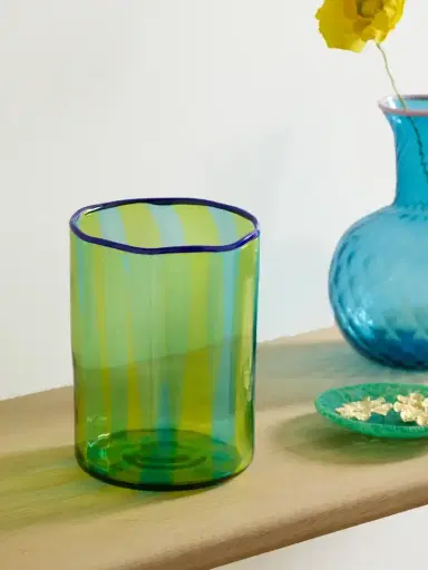 La DoubleJ Torretta Striped Murano Glass Vase | Thumbnail 2 La DoubleJ Torretta Striped Murano Glass Vase | Thumbnail 2
