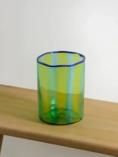 La DoubleJ Torretta Striped Murano Glass Vase | Thumbnail 1 La DoubleJ Torretta Striped Murano Glass Vase | Thumbnail 1