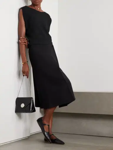 Loro Piana Cristyn Gathered Silk Crepe De Chine Top | Thumbnail 2 Loro Piana Cristyn Gathered Silk Crepe De Chine Top | Thumbnail 2