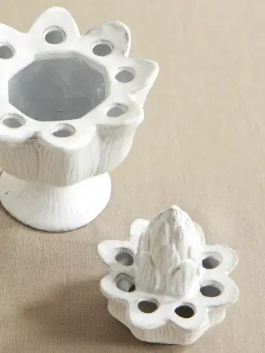 Astier De Villatte Pique Ceramic Vase | Thumbnail 3 Astier De Villatte Pique Ceramic Vase | Thumbnail 3