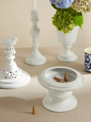 Astier De Villatte Oiseau Ceramic Incense Burner | Thumbnail 2 Astier De Villatte Oiseau Ceramic Incense Burner | Thumbnail 2