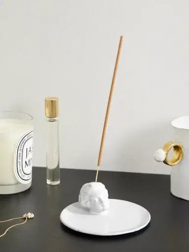 Astier De Villatte Antoinette Ceramic Incense Holder | Thumbnail 2 Astier De Villatte Antoinette Ceramic Incense Holder | Thumbnail 2