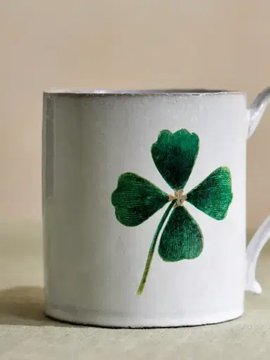 Astier De Villatte + John Derian Clover Glazed Ceramic Mug | Thumbnail 3 Astier De Villatte + John Derian Clover Glazed Ceramic Mug | Thumbnail 3