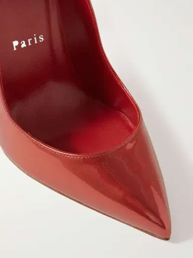 Christian Louboutin Hot Chick 100 Patent-leather Pumps | Thumbnail 4 Christian Louboutin Hot Chick 100 Patent-leather Pumps | Thumbnail 4