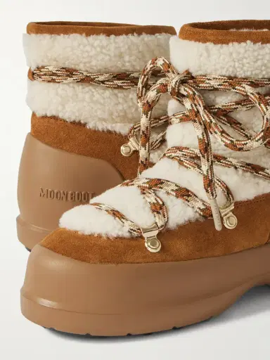 Moon Boot Luna Shearling Snow Boots | Thumbnail 4 Moon Boot Luna Shearling Snow Boots | Thumbnail 4
