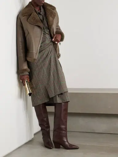 Yves Salomon Shearling Jacket | Thumbnail 2 Yves Salomon Shearling Jacket | Thumbnail 2