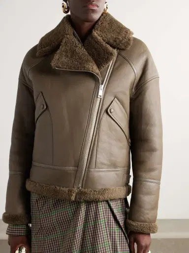 Yves Salomon Shearling Jacket | Thumbnail 3 Yves Salomon Shearling Jacket | Thumbnail 3