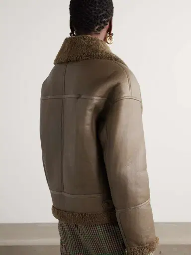 Yves Salomon Shearling Jacket | Thumbnail 4 Yves Salomon Shearling Jacket | Thumbnail 4