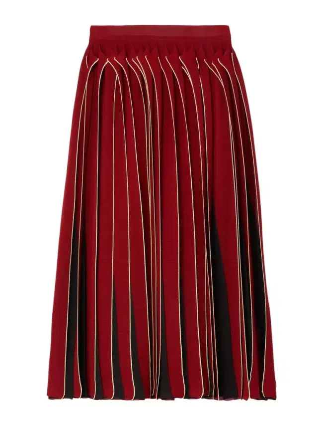 Paneled Cotton Midi kirt Paneled Cotton Midi kirt