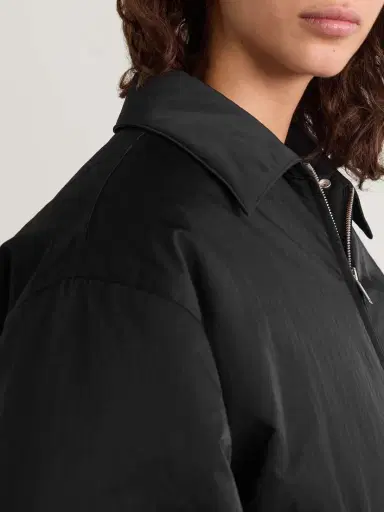 Bottega Veneta Intrecciato Leather-trimmed Shell Down Jacket | Thumbnail 6 Bottega Veneta Intrecciato Leather-trimmed Shell Down Jacket | Thumbnail 6