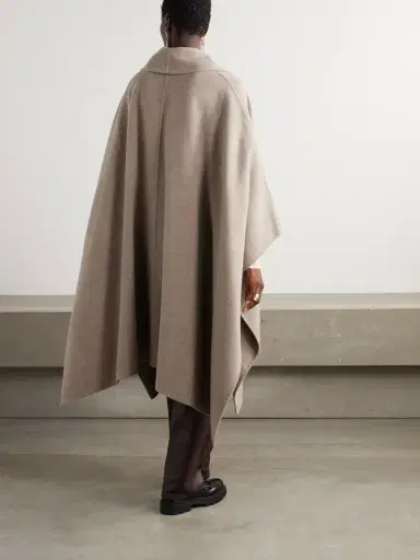 Purdey Carrington Belted Wool And Cashmere-blend Cape | Thumbnail 4 Purdey Carrington Belted Wool And Cashmere-blend Cape | Thumbnail 4