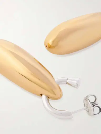 Bottega Veneta plated And Silver Earrings | Thumbnail 3 Bottega Veneta plated And Silver Earrings | Thumbnail 3