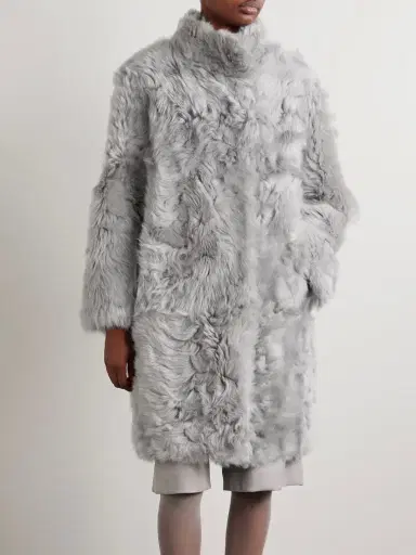 Yves Salomon Shearling Coat | Thumbnail 3 Yves Salomon Shearling Coat | Thumbnail 3