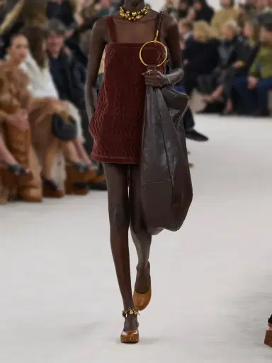 Chloé Quilted Cotton-velvet Mini Dress | Thumbnail 4 Chloé Quilted Cotton-velvet Mini Dress | Thumbnail 4