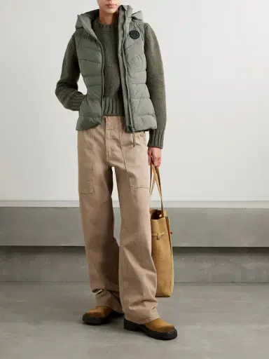 Canada Goose Clair Hooded Quilted Padded Shell Down Vest | Thumbnail 2 Canada Goose Clair Hooded Quilted Padded Shell Down Vest | Thumbnail 2