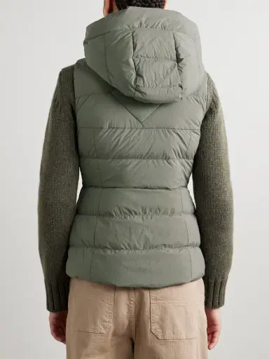 Canada Goose Clair Hooded Quilted Padded Shell Down Vest | Thumbnail 3 Canada Goose Clair Hooded Quilted Padded Shell Down Vest | Thumbnail 3