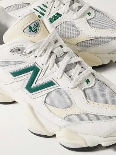 New Balance 9060 Rubber-trimmed Textured-leather And Mesh Sneakers | Thumbnail 4 New Balance 9060 Rubber-trimmed Textured-leather And Mesh Sneakers | Thumbnail 4
