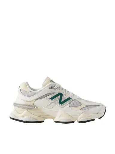 New Balance 9060 Rubber-trimmed Textured-leather And Mesh Sneakers | Thumbnail 1 New Balance 9060 Rubber-trimmed Textured-leather And Mesh Sneakers | Thumbnail 1