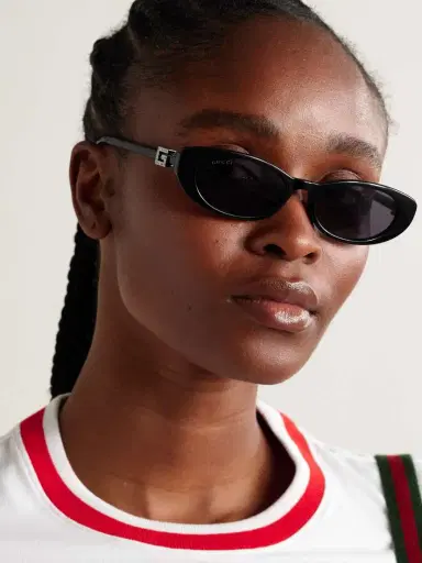 Gucci Eyewear Cat-eye Acetate Sunglasses | Thumbnail 2 Gucci Eyewear Cat-eye Acetate Sunglasses | Thumbnail 2