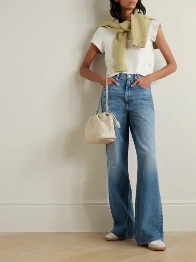 SLVRLAKE Eva High-rise Wide-leg Organic Jeans | Thumbnail 2 SLVRLAKE Eva High-rise Wide-leg Organic Jeans | Thumbnail 2
