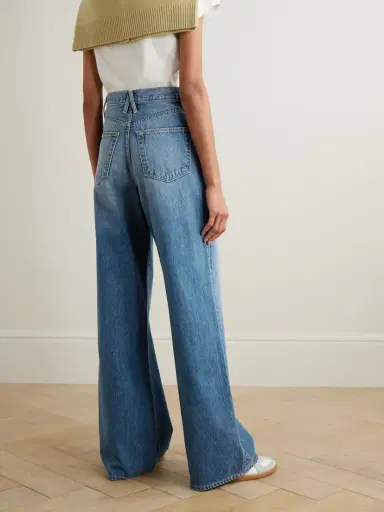 SLVRLAKE Eva High-rise Wide-leg Organic Jeans | Thumbnail 4 SLVRLAKE Eva High-rise Wide-leg Organic Jeans | Thumbnail 4