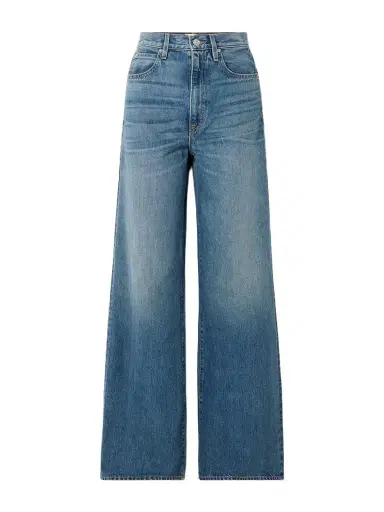 SLVRLAKE Eva High-rise Wide-leg Organic Jeans | Thumbnail 1 SLVRLAKE Eva High-rise Wide-leg Organic Jeans | Thumbnail 1