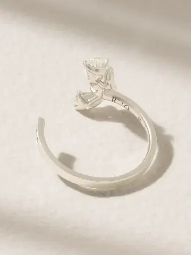 Repossi Serti Sur Vide 18-karat White Gold Diamond Ring | Thumbnail 3 Repossi Serti Sur Vide 18-karat White Gold Diamond Ring | Thumbnail 3
